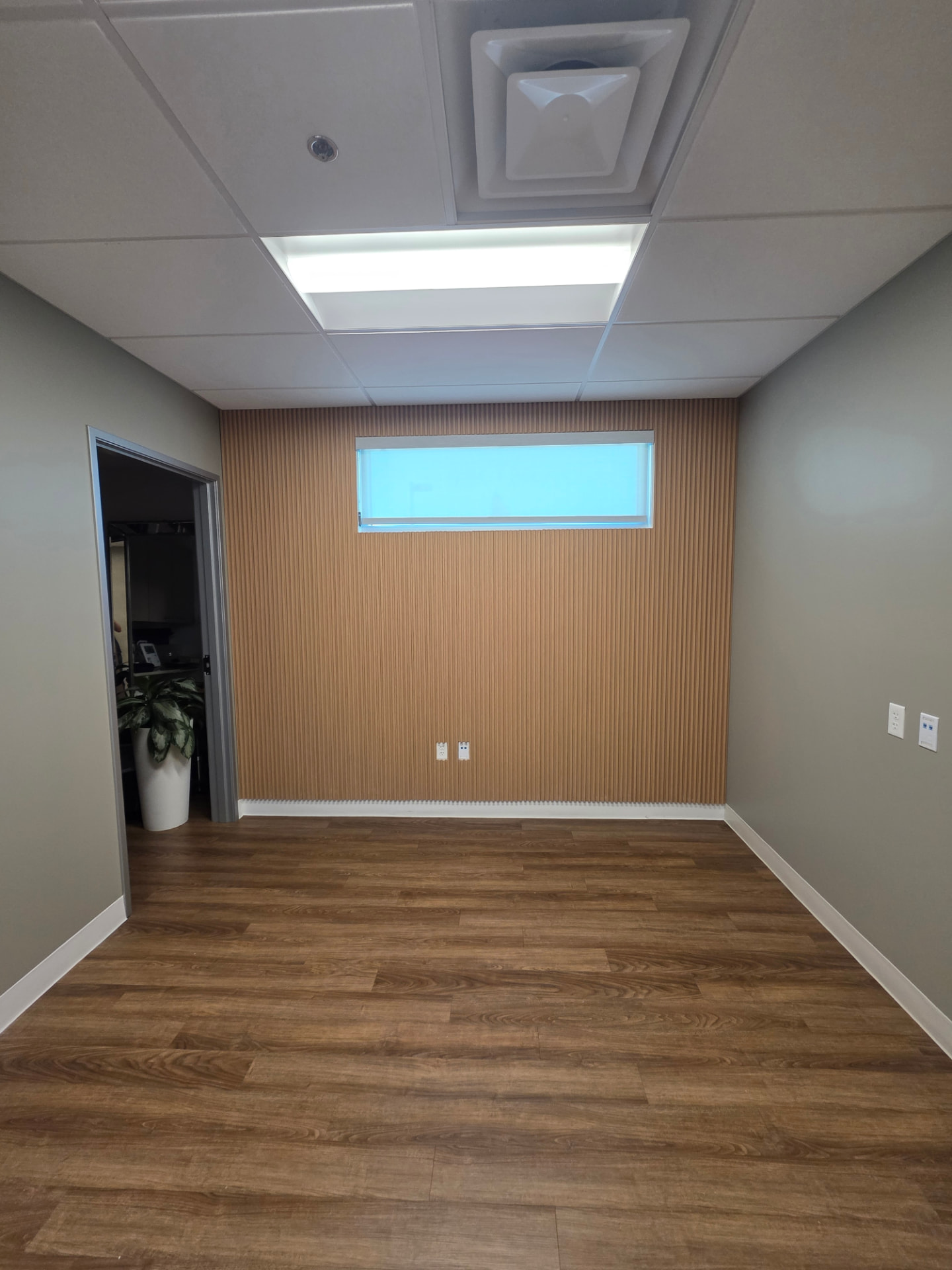 Doctor's office accent wall in South Reno