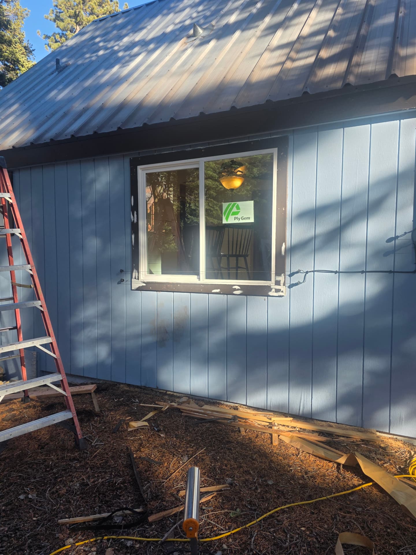 Bear break-in window replacement in Tahoma, CA